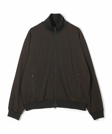 【50th Anniv . 中田 慎介】 SUEDE LIKE/HOUND’S TOOTH TRACK JACKET