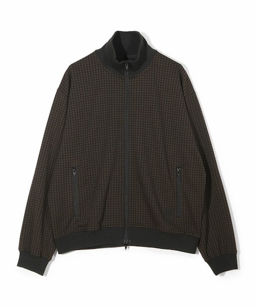 【50th Anniv . 中田 慎介】 SUEDE LIKE/HOUND’S TOOTH TRACK JACKET