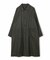 【50th Anniv . 中田 慎介】 COTTON TWILL x WOOL HOUND'S TOOTH REVERSIBLE COAT