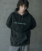 441HZ立体プリントロゴ加工フーディ
