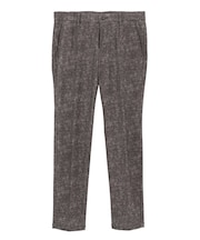 【ACTIVE TAILOR/アクティブテイラー】ヒートパフォーマーツイード調プリントスラックスパンツ