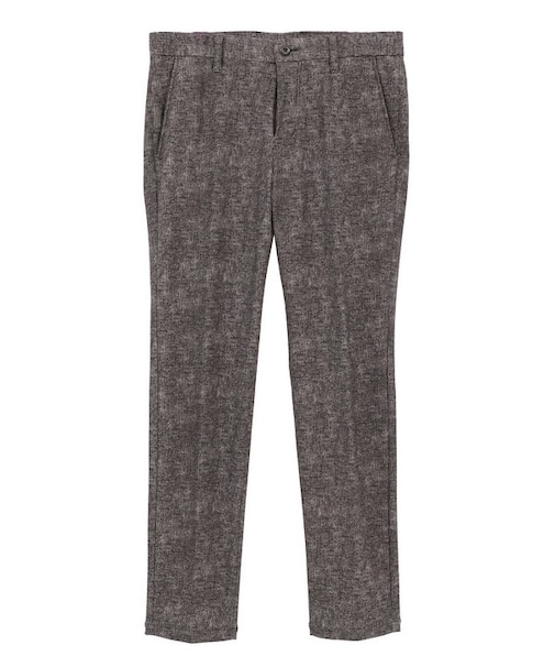 【ACTIVE TAILOR/アクティブテイラー】ヒートパフォーマーツイード調プリントスラックスパンツ