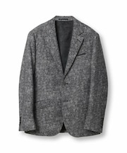 【ACTIVE TAILOR/アクティブテイラー】ヒートパフォーマーツイード調プリントジャケット