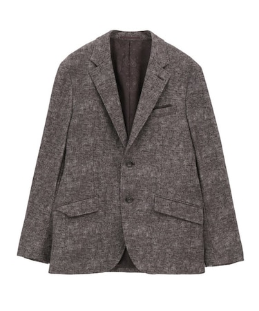 【ACTIVE TAILOR/アクティブテイラー】ヒートパフォーマーツイード調プリントジャケット