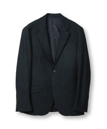 【ACTIVE TAILOR/アクティブテイラー】ヒートパフォーマーツイード調プリントジャケット