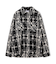 【Wax London/ワックスロンドン】Whiting バスケット織チェック柄シャツジャケット
