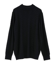 【ACTIVE TAILOR/アクティブテイラー】12Gジャカードモックネックニット