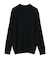 【ACTIVE TAILOR/アクティブテイラー】12Gジャカードモックネックニット