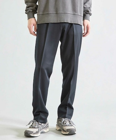 【吸水速乾】ウールライク スリムフィットイージーパンツ