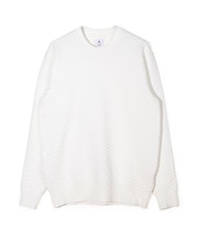【COLE HAAN/コール ハーン】別注ブリスタージャガードハイゲージニットTEE＜マシンウォッシャブル＞