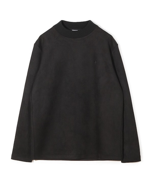 【COLE HAAN/コール ハーン】別注スエードタッチモックネックロングTシャツ