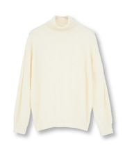 【ACTIVE TAILOR/アクティブテイラー】12Gジャカードタートルネックニット