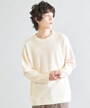 ニットソーハニカムクルーネック