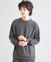 ニットソーハニカムクルーネック