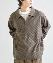 <WEB限定>ハイゲージ スキッパー ポロニット