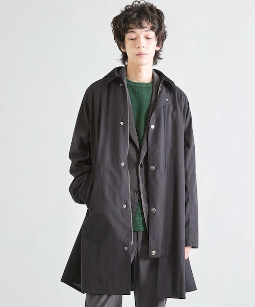 SHIPS any:〈撥水加工〉タスラン SOLOTEX(R) ステンカラー コート 26SS