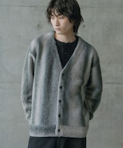 グラデーションストライプカーディガン