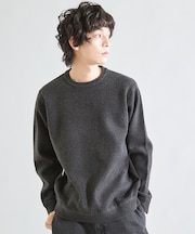 杢ファンシーヤーン×ポリニットWフェイス