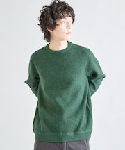 杢ファンシーヤーン×ポリニットWフェイス