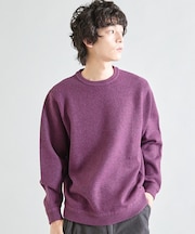 杢ファンシーヤーン×ポリニットWフェイス