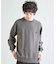 【Good wear×BARRY McGEE×UNION STATION】ピグメント加工 別注クルーネックスウェット