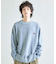 【Good wear×BARRY McGEE×UNION STATION】ピグメント加工 別注クルーネックスウェット