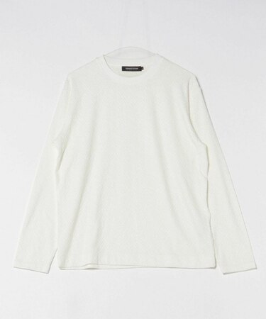 ミルジャガードジオメトリック柄クルーネック