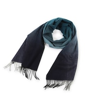 ベビーカシミヤ オンブレーグラデーションストール