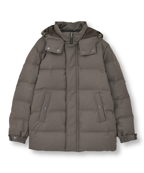 TRシャンブレー ダウンジャケット<撥水加工>