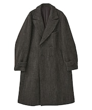 ヴィンテージツイードダブルブレステッドコート