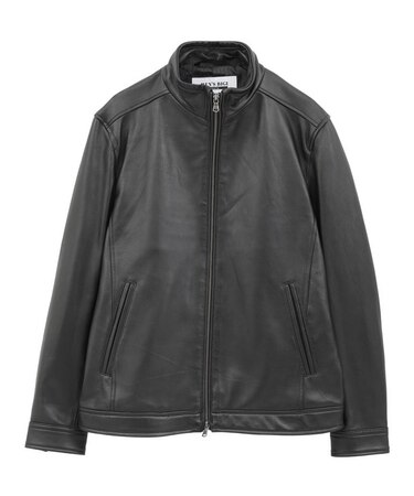 スタンドカラーシングルライダース