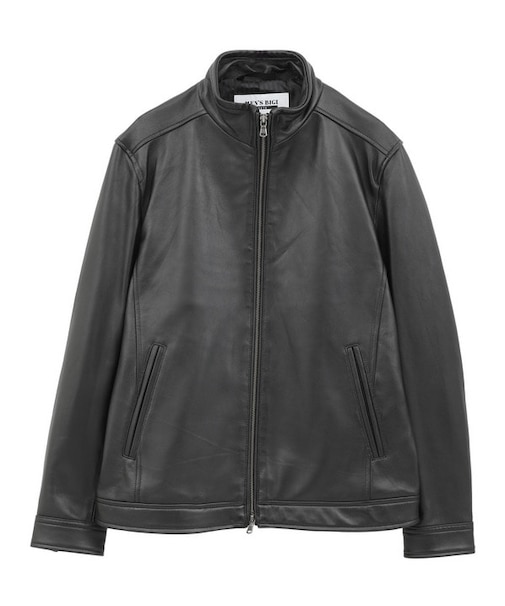 スタンドカラーシングルライダース