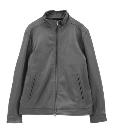 スタンドカラーシングルライダース