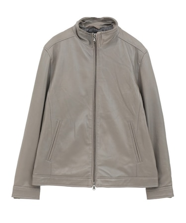 スタンドカラーシングルライダース