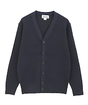 12Gブリスター柄カーディガン