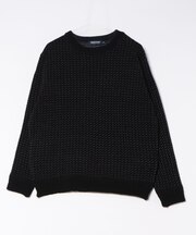 モール×ACグラデーションニット