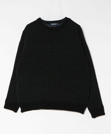 モール×ACグラデーションニット