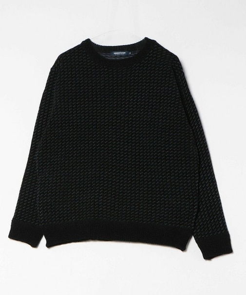 モール×ACグラデーションニット