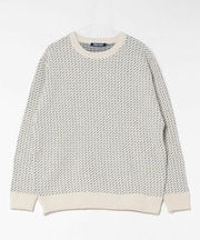 モール×ACグラデーションニット