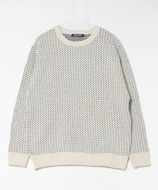 モール×ACグラデーションニット