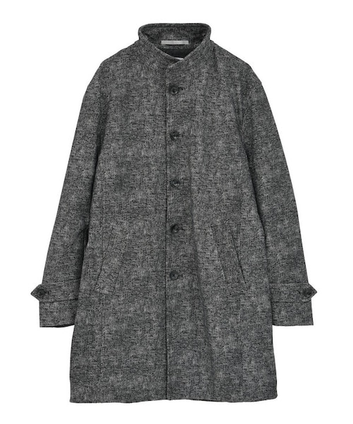 ウールダブルフェイスベルテッドコート｜メンズビギの通販｜&mall