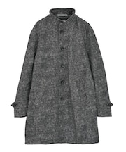 スタイリッシュ スタンドカラーコート