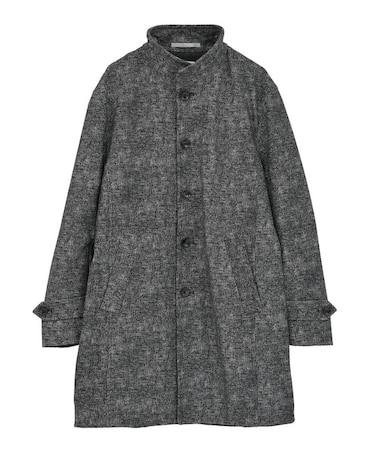 スタイリッシュ スタンドカラーコート