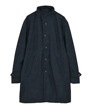 スタイリッシュ スタンドカラーコート