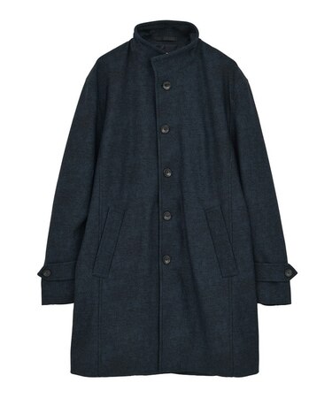 スタイリッシュ スタンドカラーコート