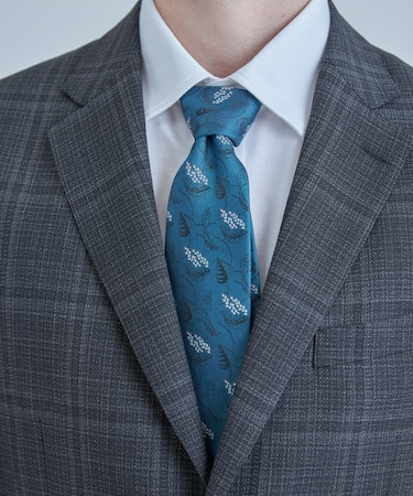 【TIE YOUR TIE /タイユアタイ】フローラル柄ネクタイ