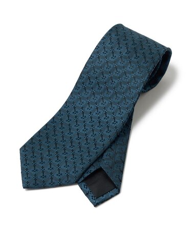 【TIE YOUR TIE/タイユアタイ】ジオメトリック柄ネクタイ