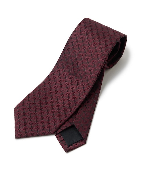 TIE YOUR TIE/タイユアタイ】ジオメトリック柄ネクタイ｜メンズビギの