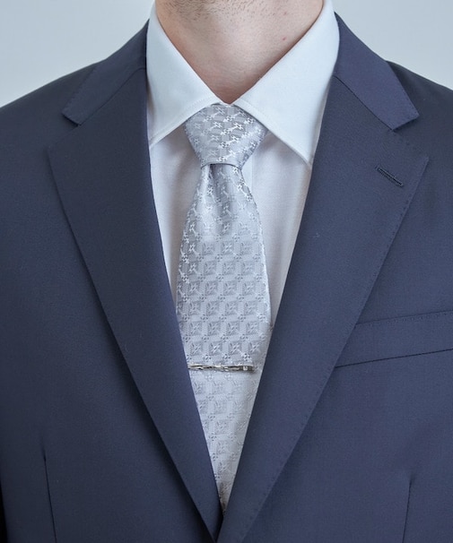 【TIE YOUR TIE/タイユアタイ】ジオメトリック柄ネクタイ