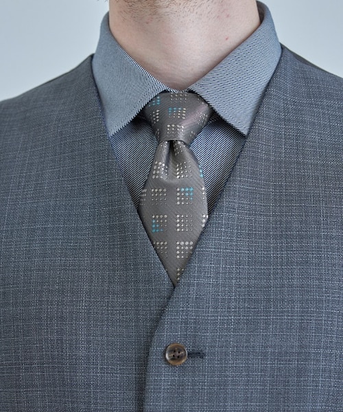 【訳あり未使用品】TIE YOUR TIE（タイ・ユア・タイ）ネクタイ MEN'S BIGI（メンズビギ） ネクタイ 「TIE YOUR TIE(タイユアタイ